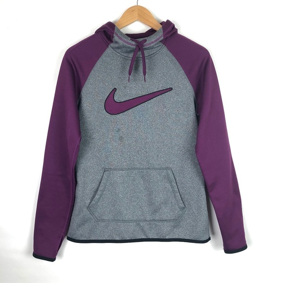 Nike Tops - Nike Therma Swoosh Graphic Hoodie Sweatshirt